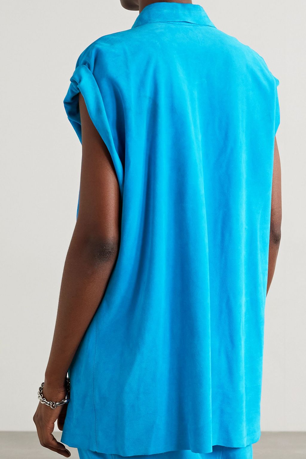 LAQUAN SMITH Suede blouse