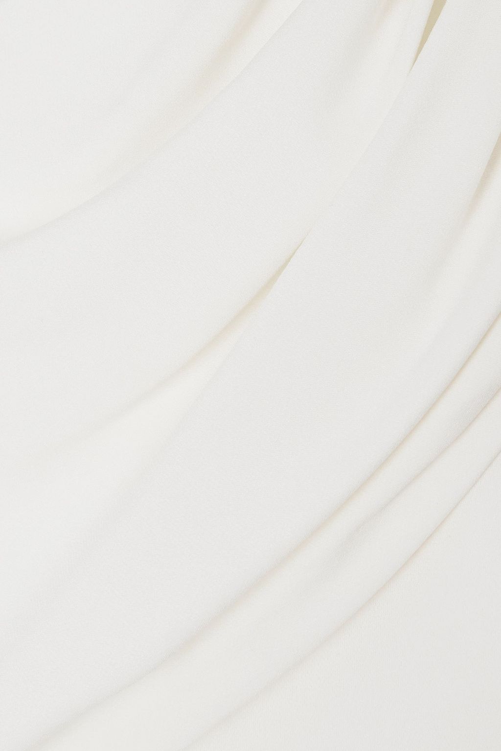 TOM FORD Draped silk-georgette gown
