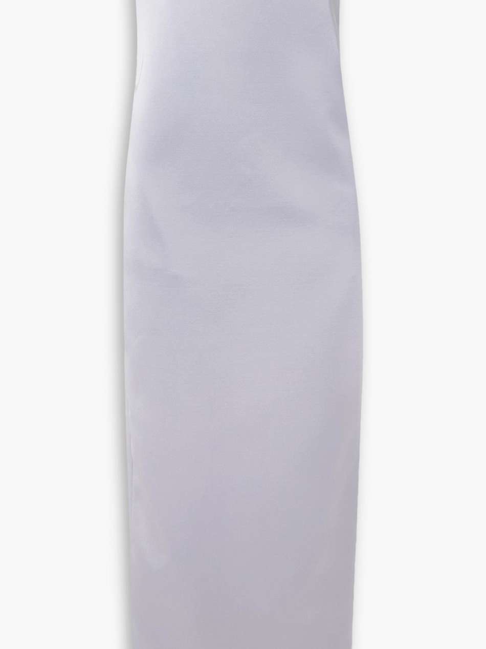 blaise strapless duchesse-satin maxi dress