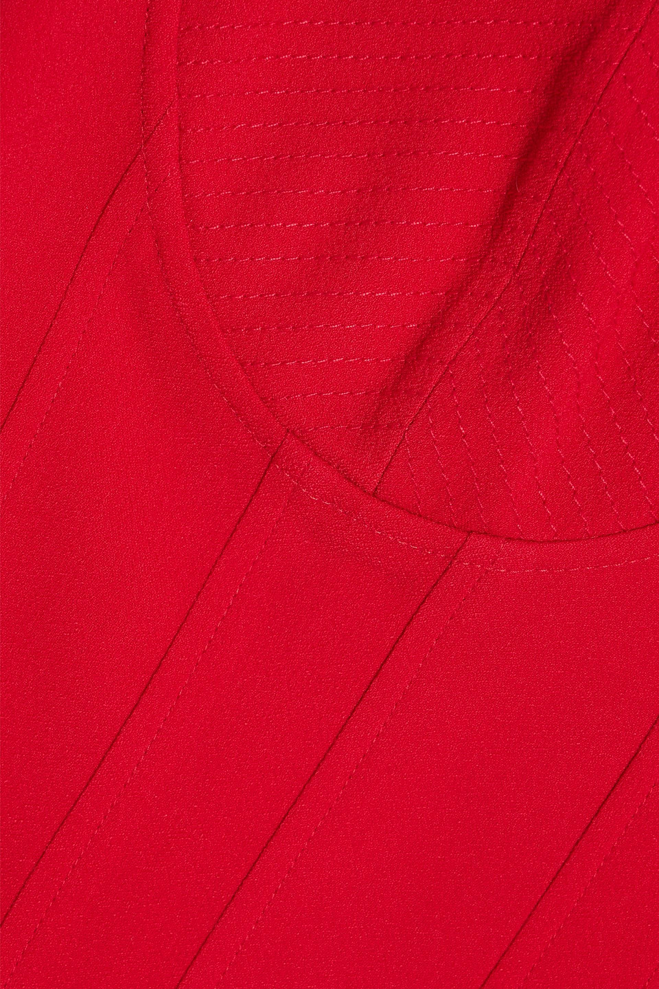 Alice And Olivia Adara Bustier Top In Red