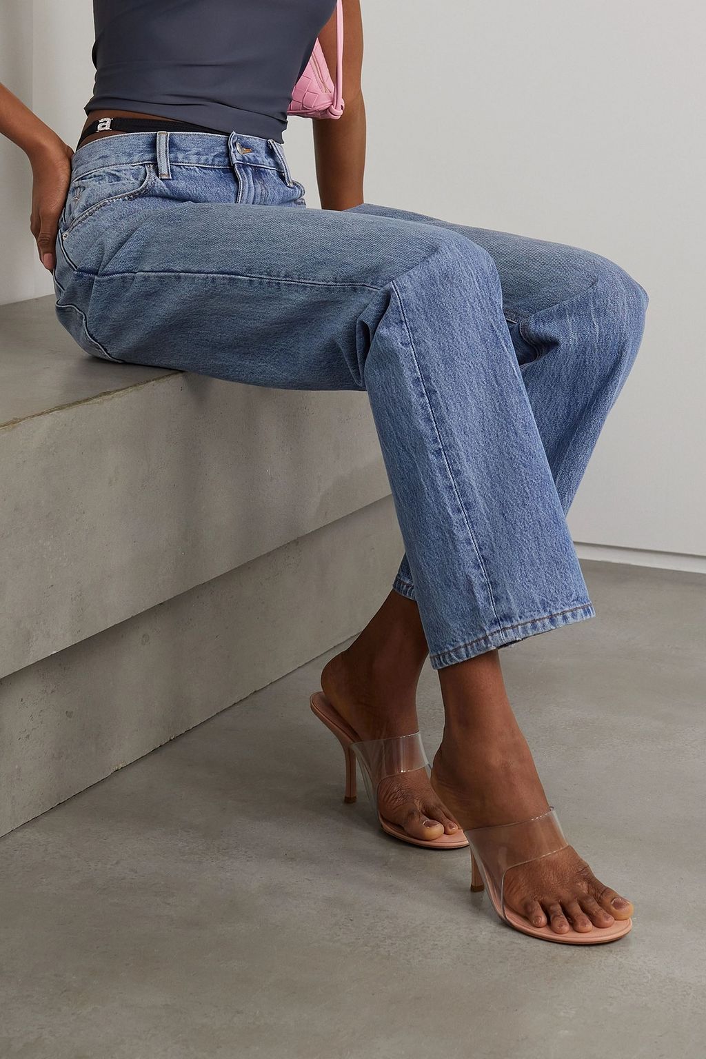 ALEXANDER WANG Nudie PVC sandals