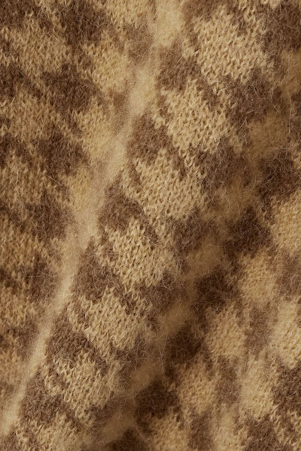 GIULIVA HERITAGE The Luciano houndstooth mohair-blend sweater