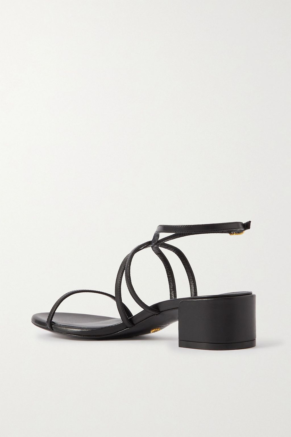 STUART WEITZMAN 베얼리데어 가죽 샌들