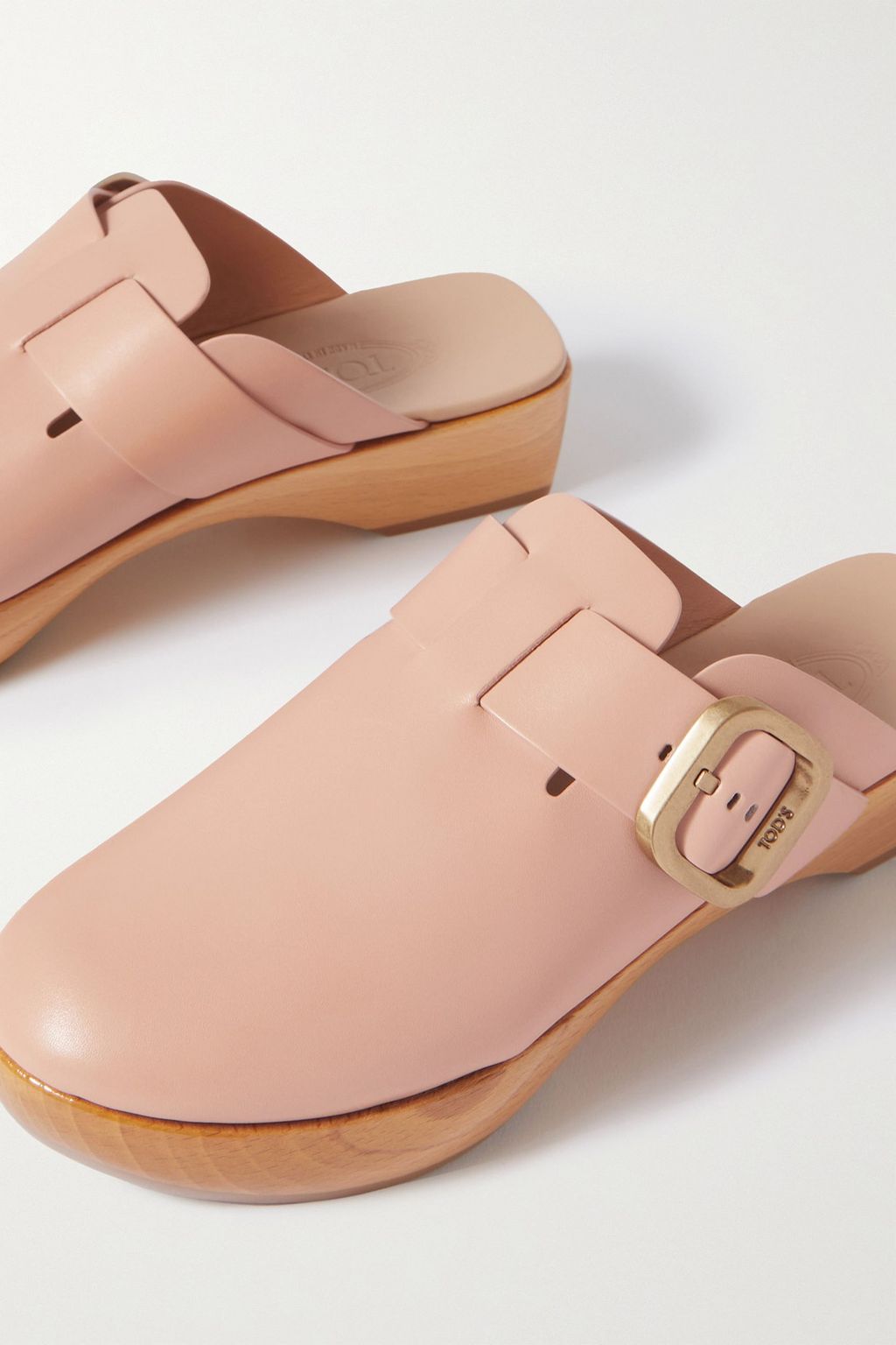 TOD'S Leather clogs