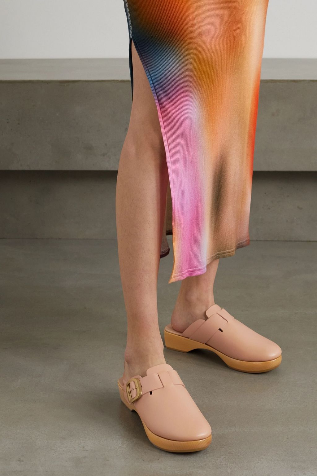 TOD'S Leather clogs