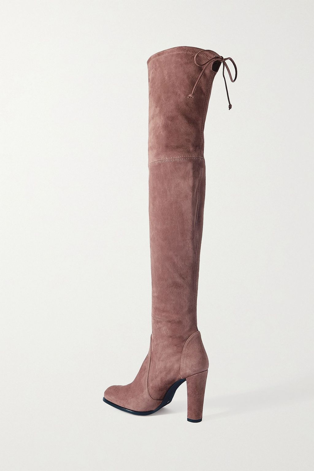 STUART WEITZMAN Stretch-suede over-the-knee boots