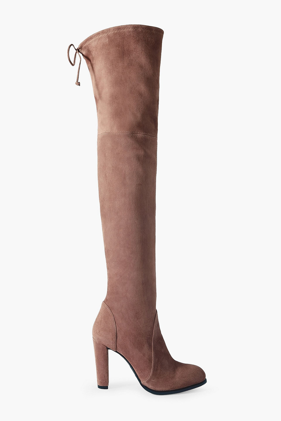 STUART WEITZMAN STRETCH-SUEDE OVER-THE-KNEE BOOTS