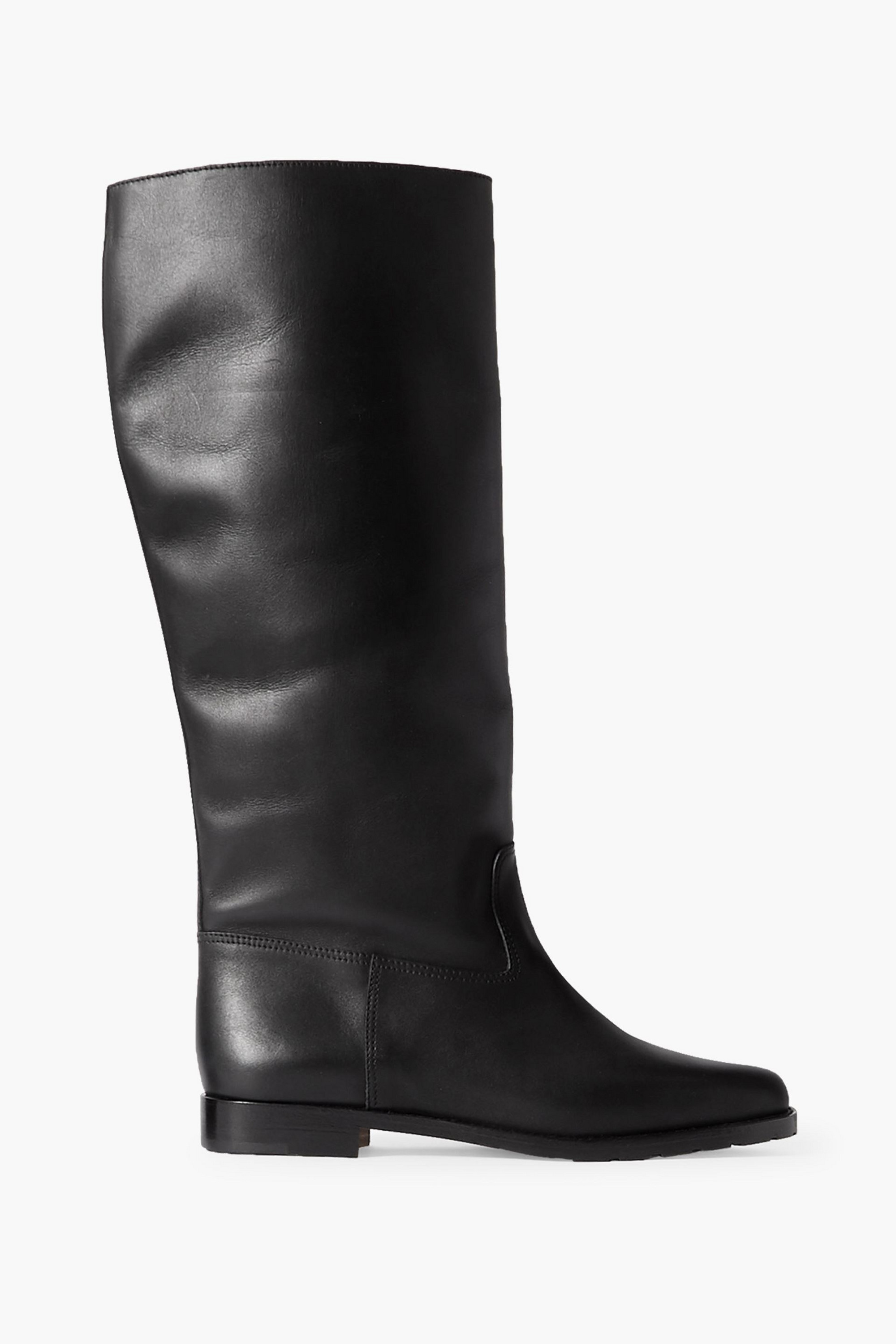 MANOLO BLAHNIK - Luchino leather knee boots | Plush