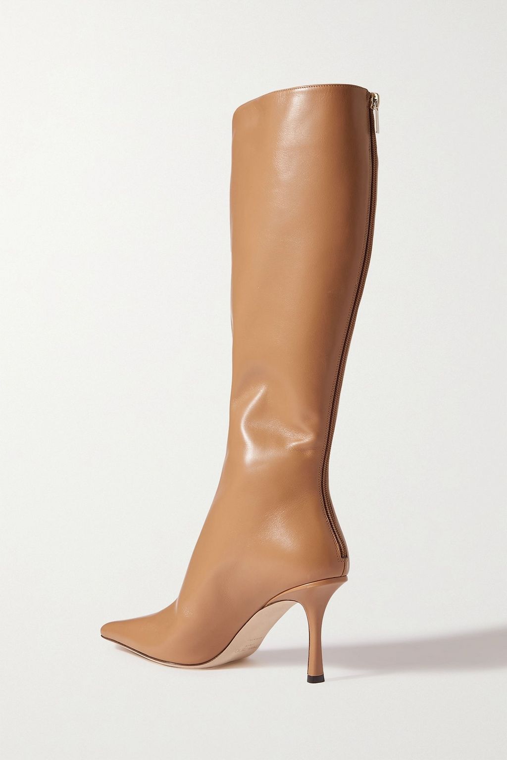 JIMMY CHOO Agathe 85 leather knee boots