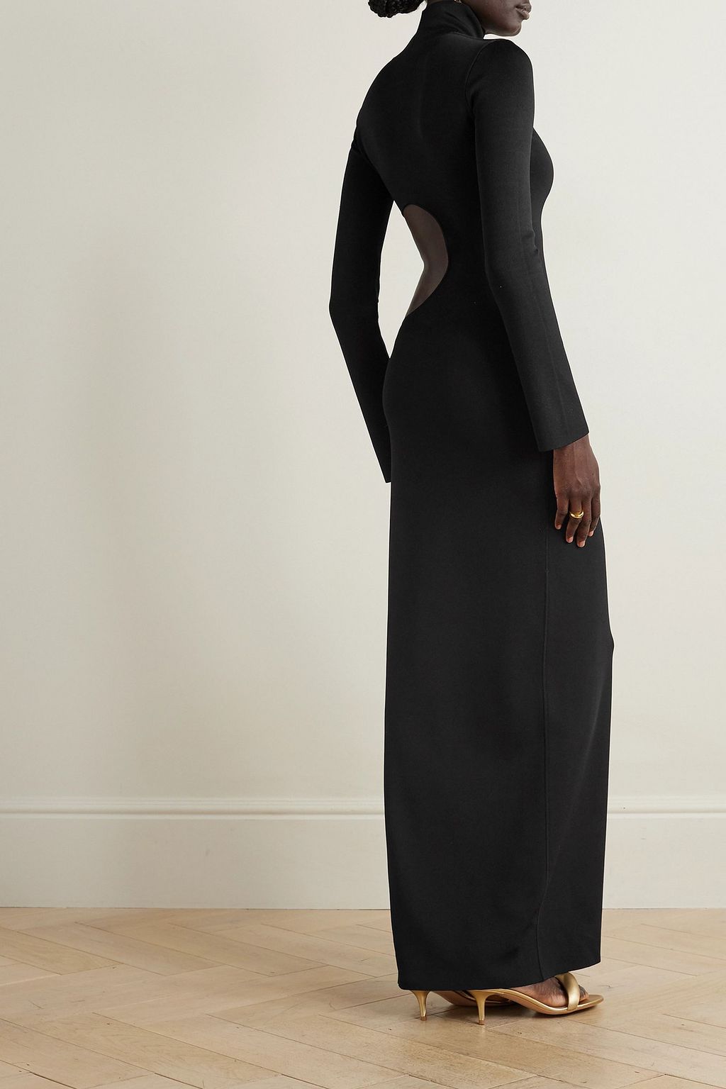 GALVAN  LONDON Cindy cutout jersey gown