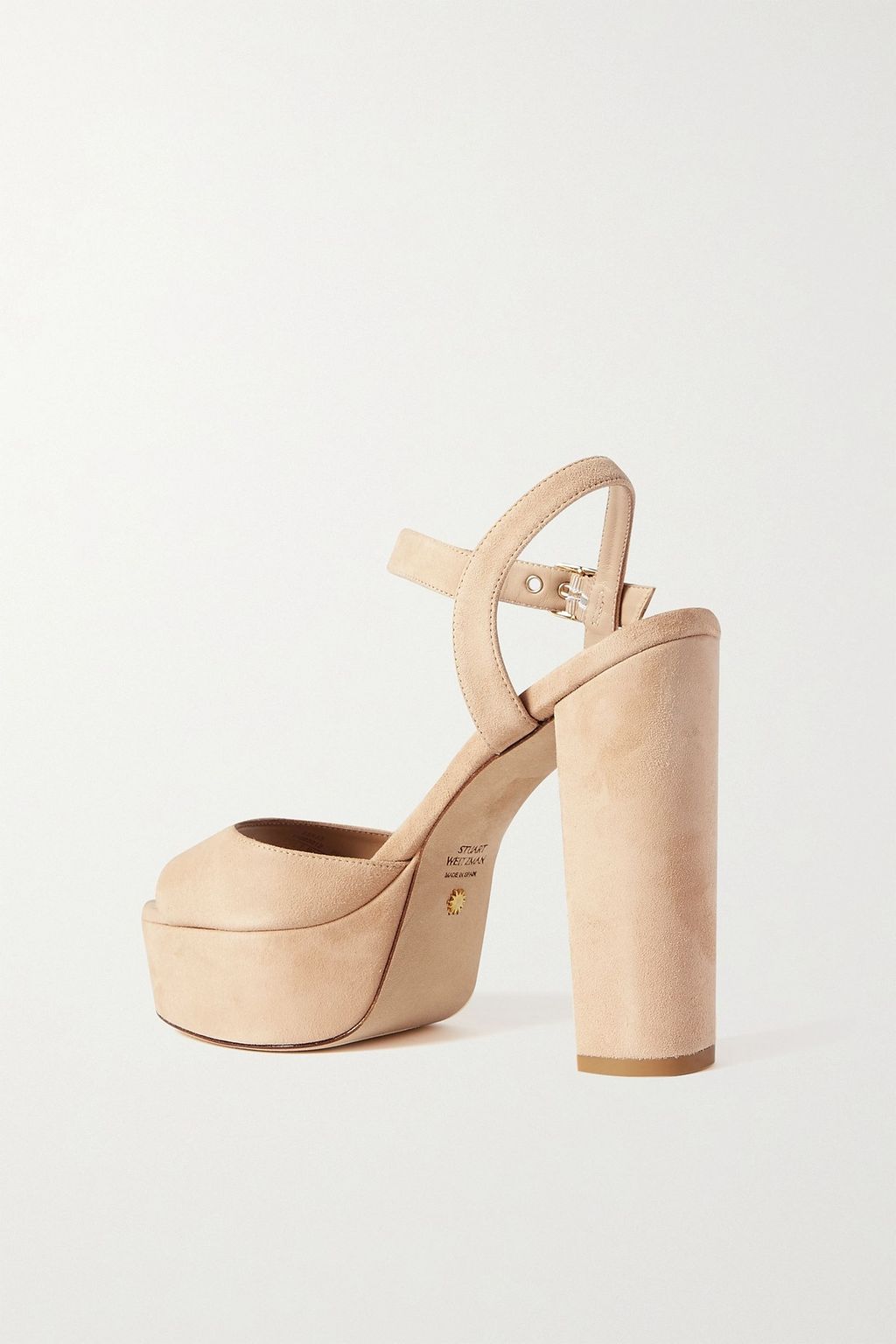 STUART WEITZMAN Ryder スエード プラットフォーム サンダル
