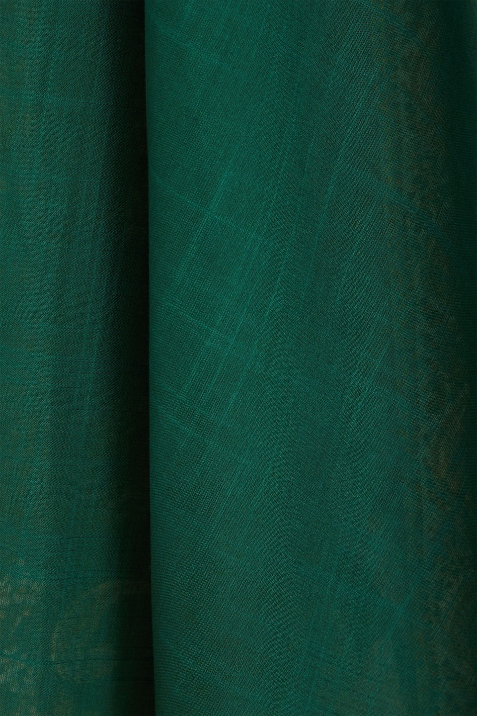 Zimmermann Devi Belted Paisley-print Cotton-voile Midi Wrap Dress In Forest Green
