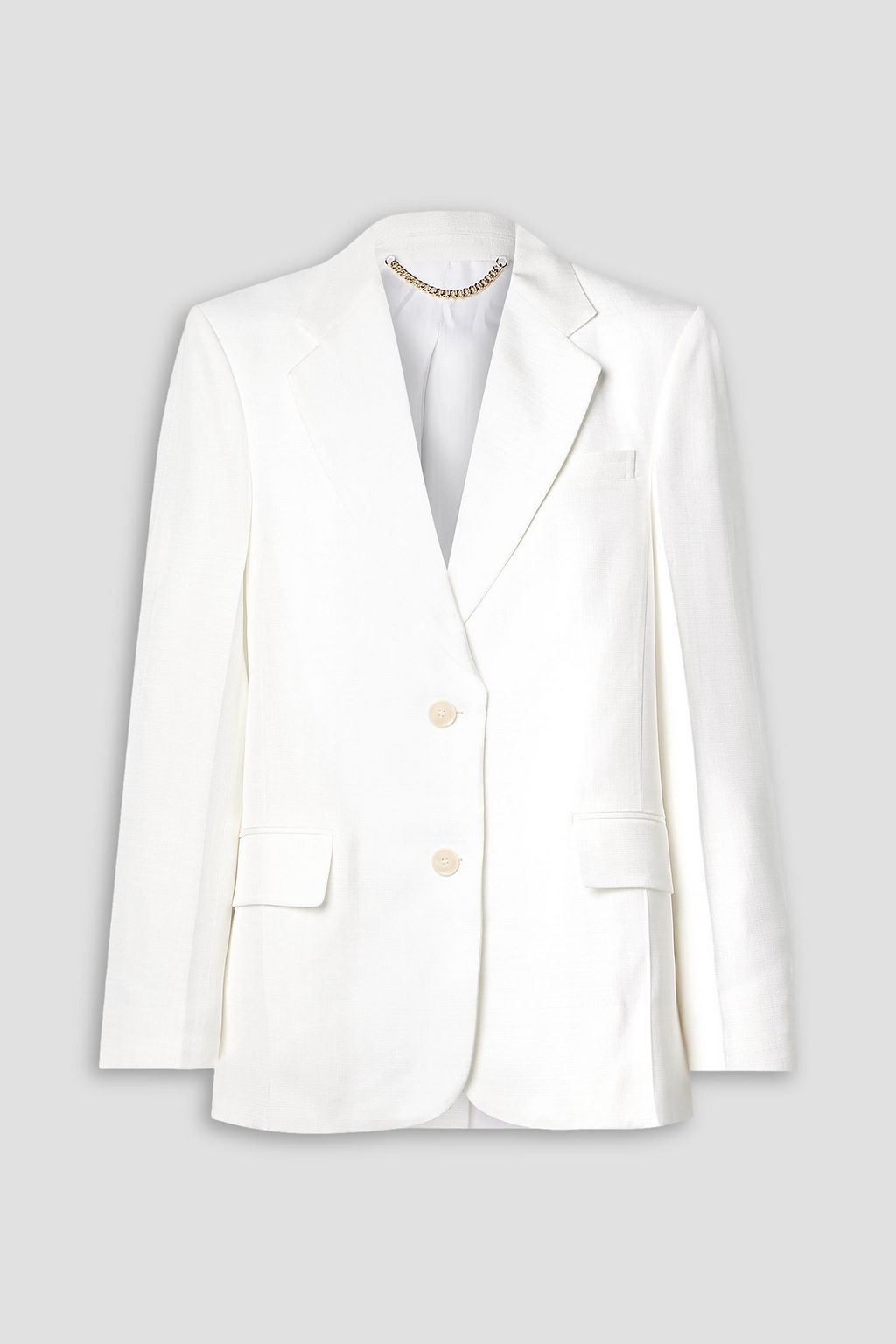 VICTORIA BECKHAM Woven blazer THE OUTNET