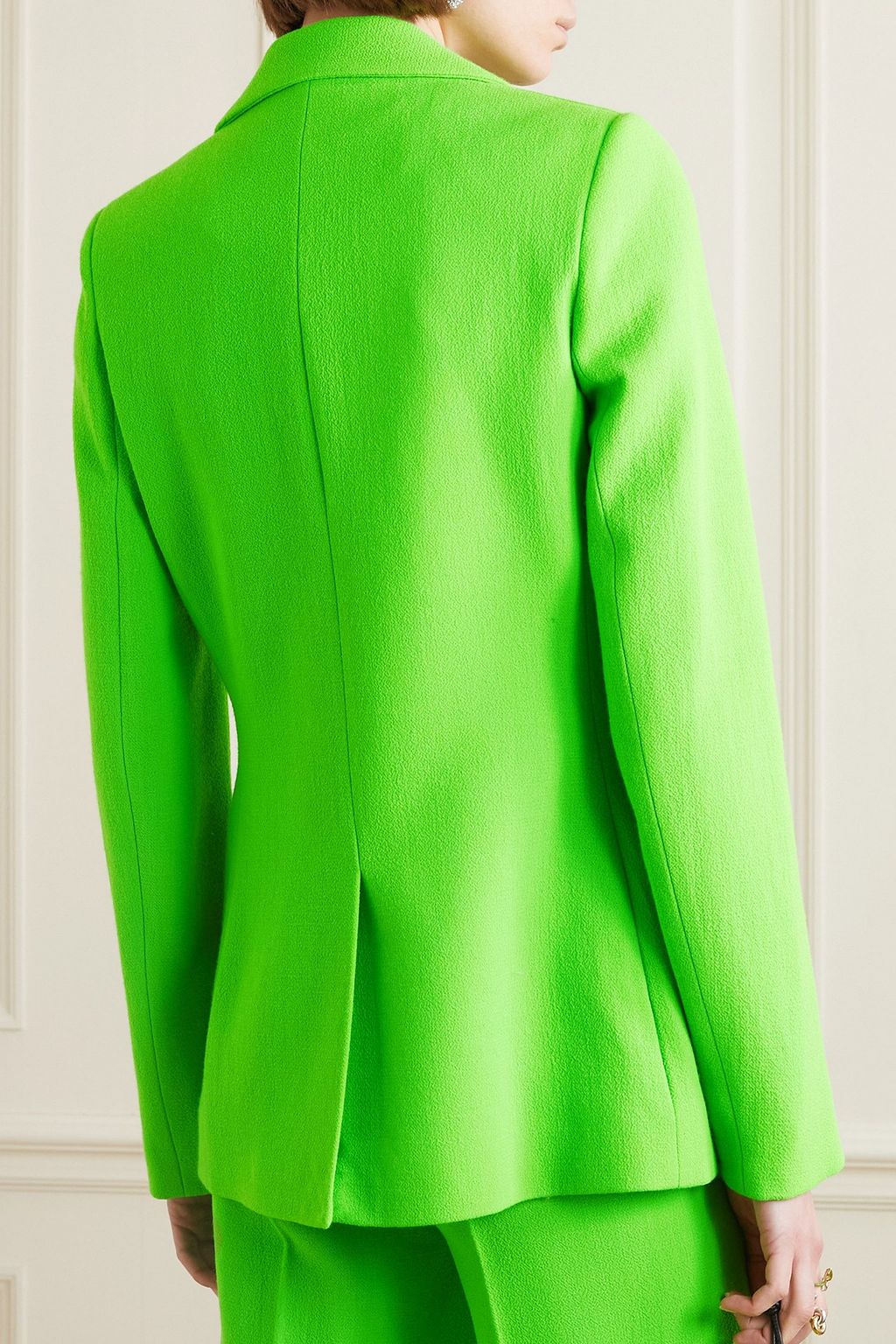 CHRISTOPHER KANE Chroma wool-crepe blazer