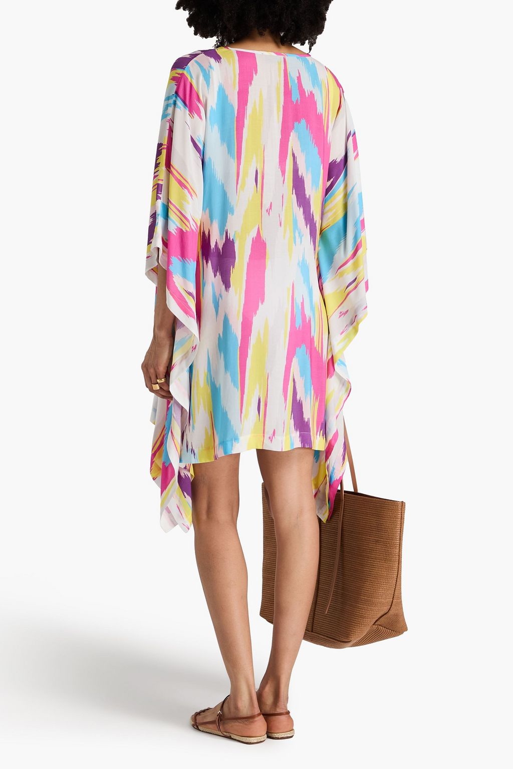 MISSONI 프린트 새틴 카프탄