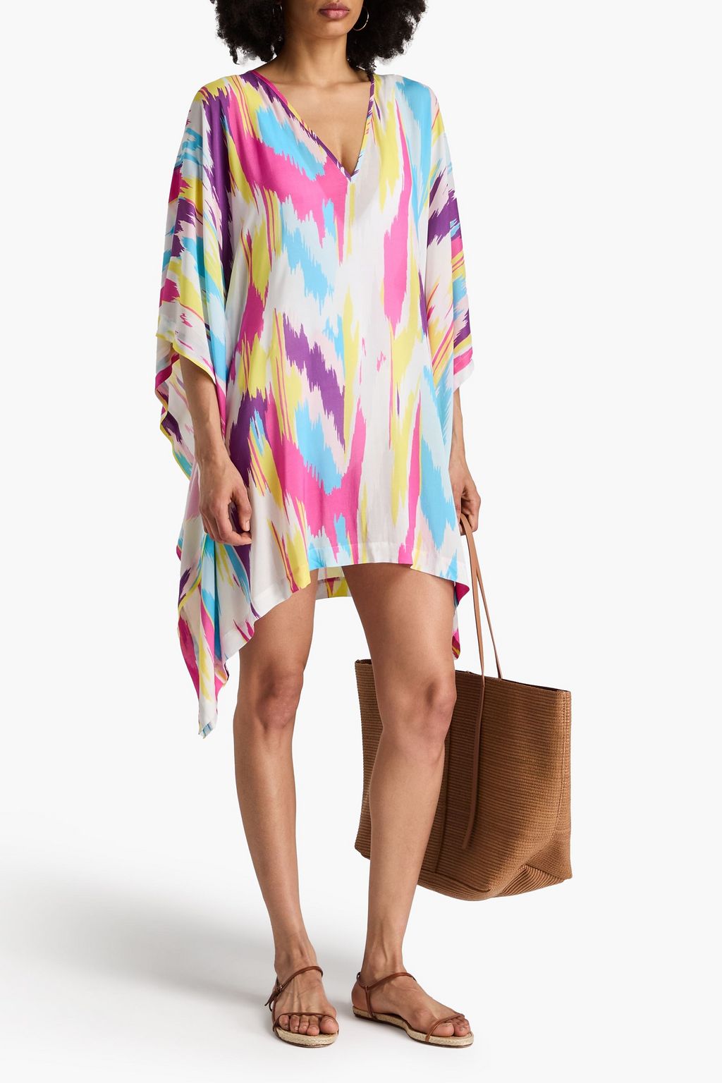 MISSONI 프린트 새틴 카프탄