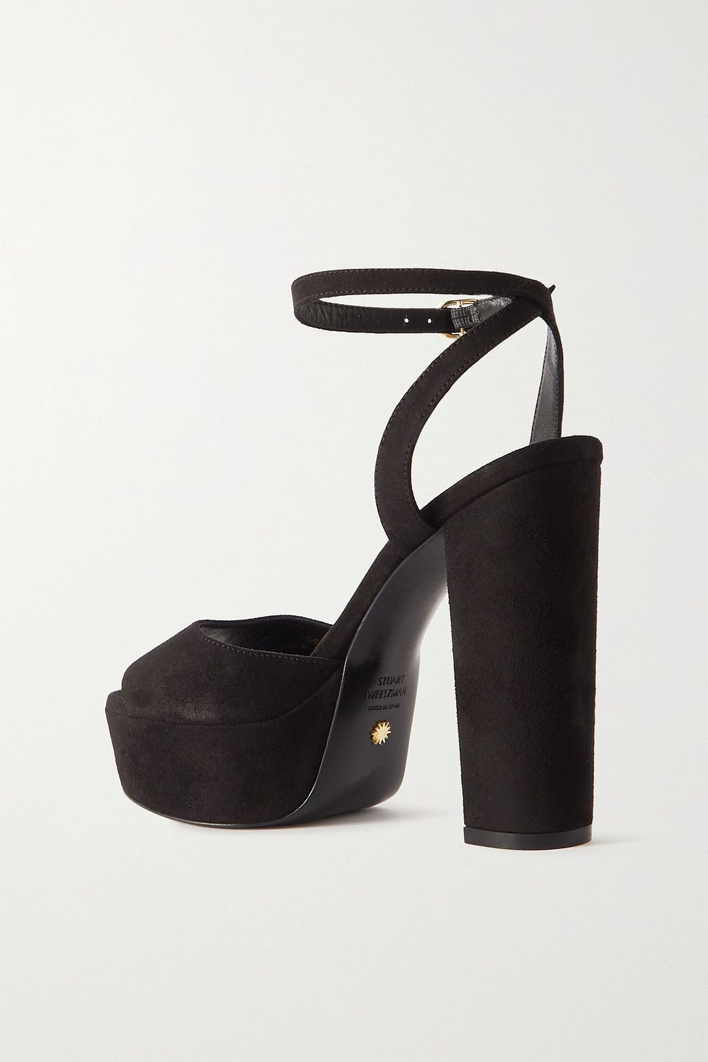 STUART WEITZMAN Ryder suede platform sandals