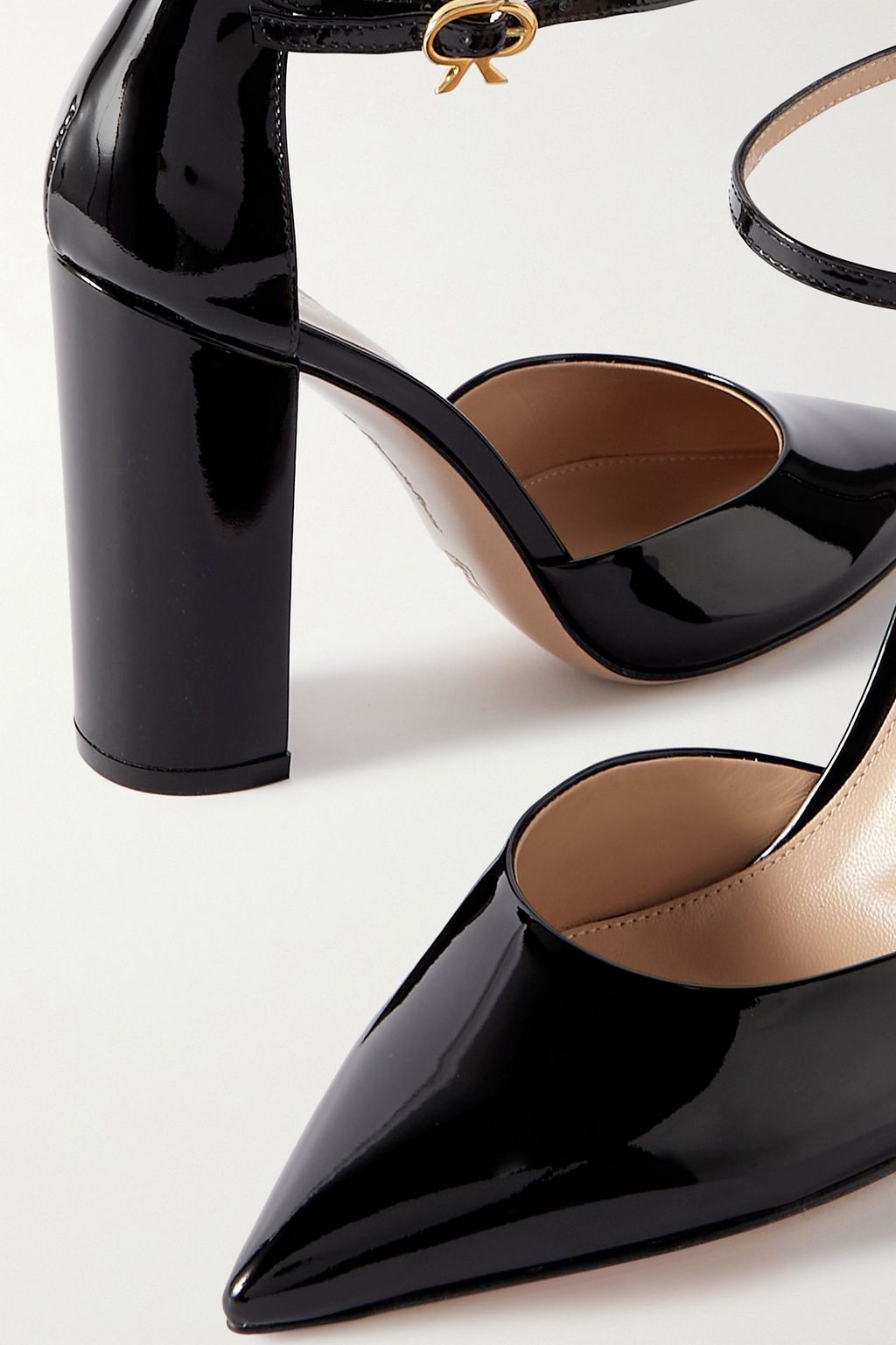 GIANVITO ROSSI 100 patent-leather pumps