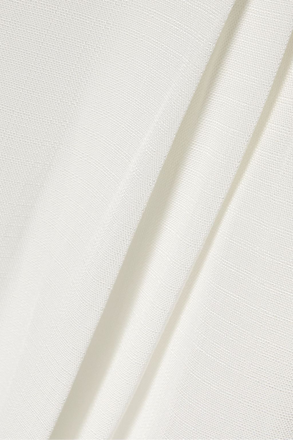 VICTORIA BECKHAM Pleated grain de poudre wide-leg pants