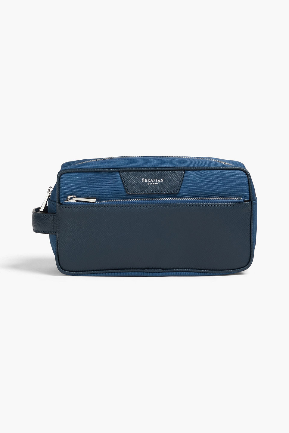 Serapian Evo 2.0 Twill Wash Bag In Blue