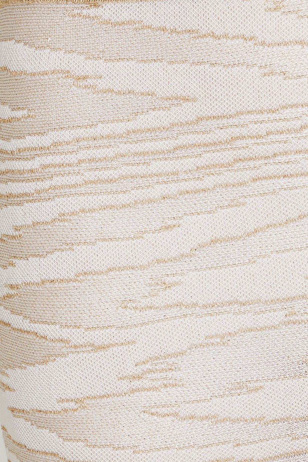 MISSONI تنورة من نسيج محبوك لامعة