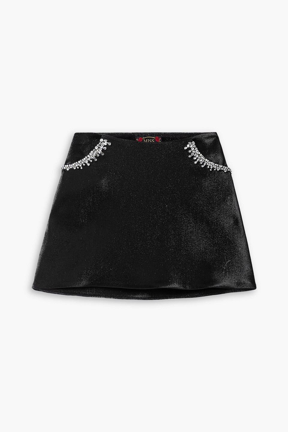 Miss Sohee Embellished Miniskirt In Black