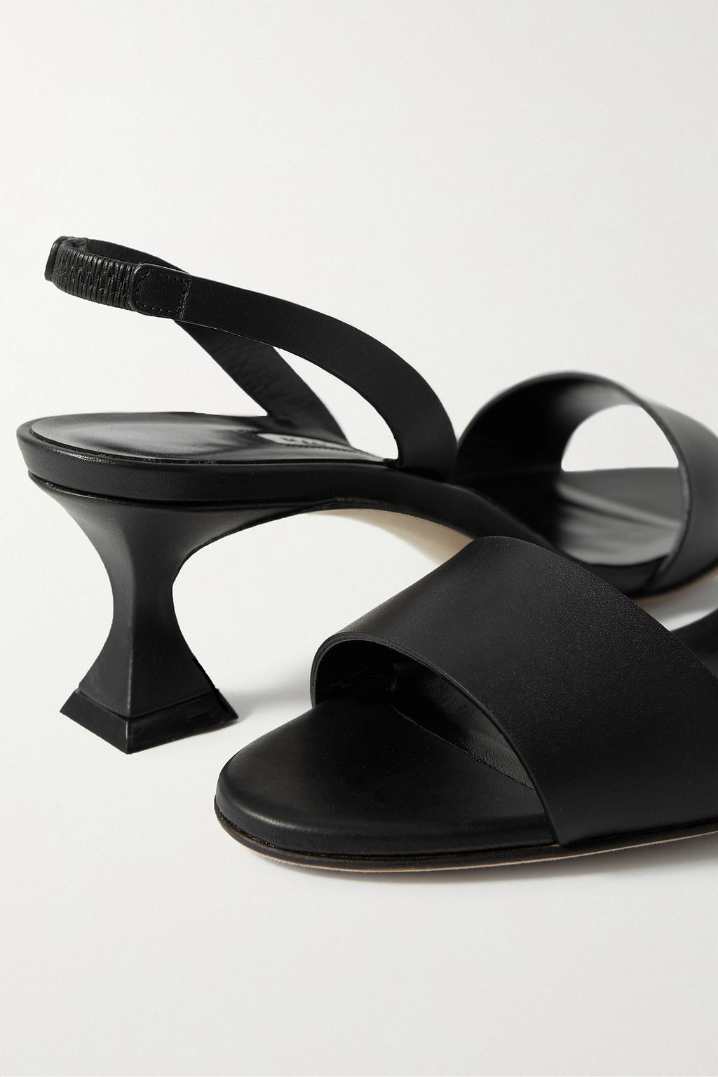 MANOLO BLAHNIK Vadasli 50 leather slingback sandals