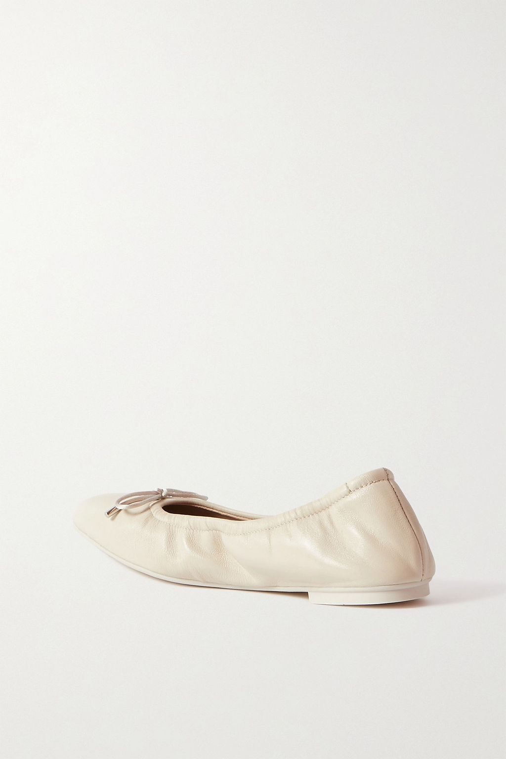 STUART WEITZMAN Bardot leather ballet flats