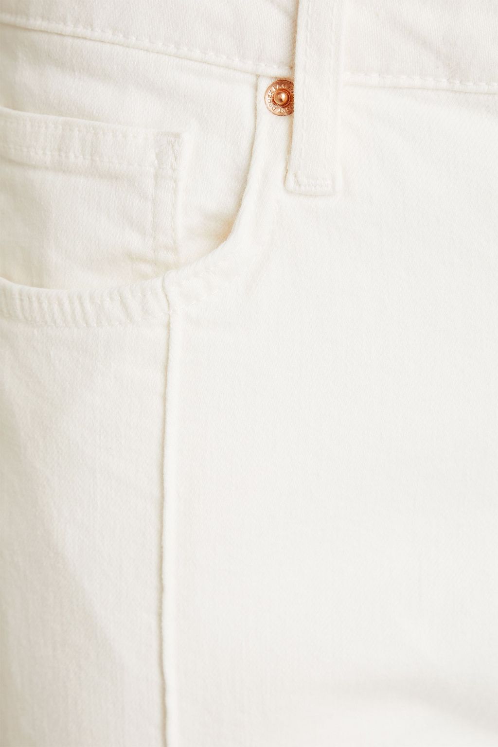 DEREK LAM 10 CROSBY 하이라이즈 부츠컷 진