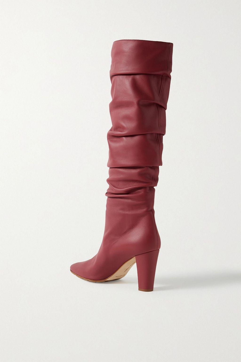 MANOLO BLAHNIK Calassohi 90 leather knee boots