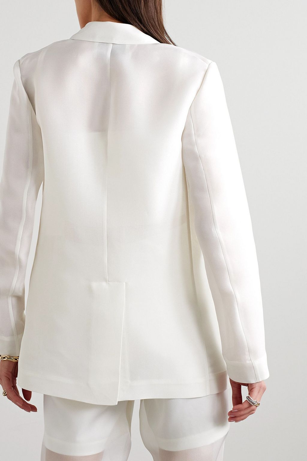 LAFAYETTE 148 Silk-organza blazer