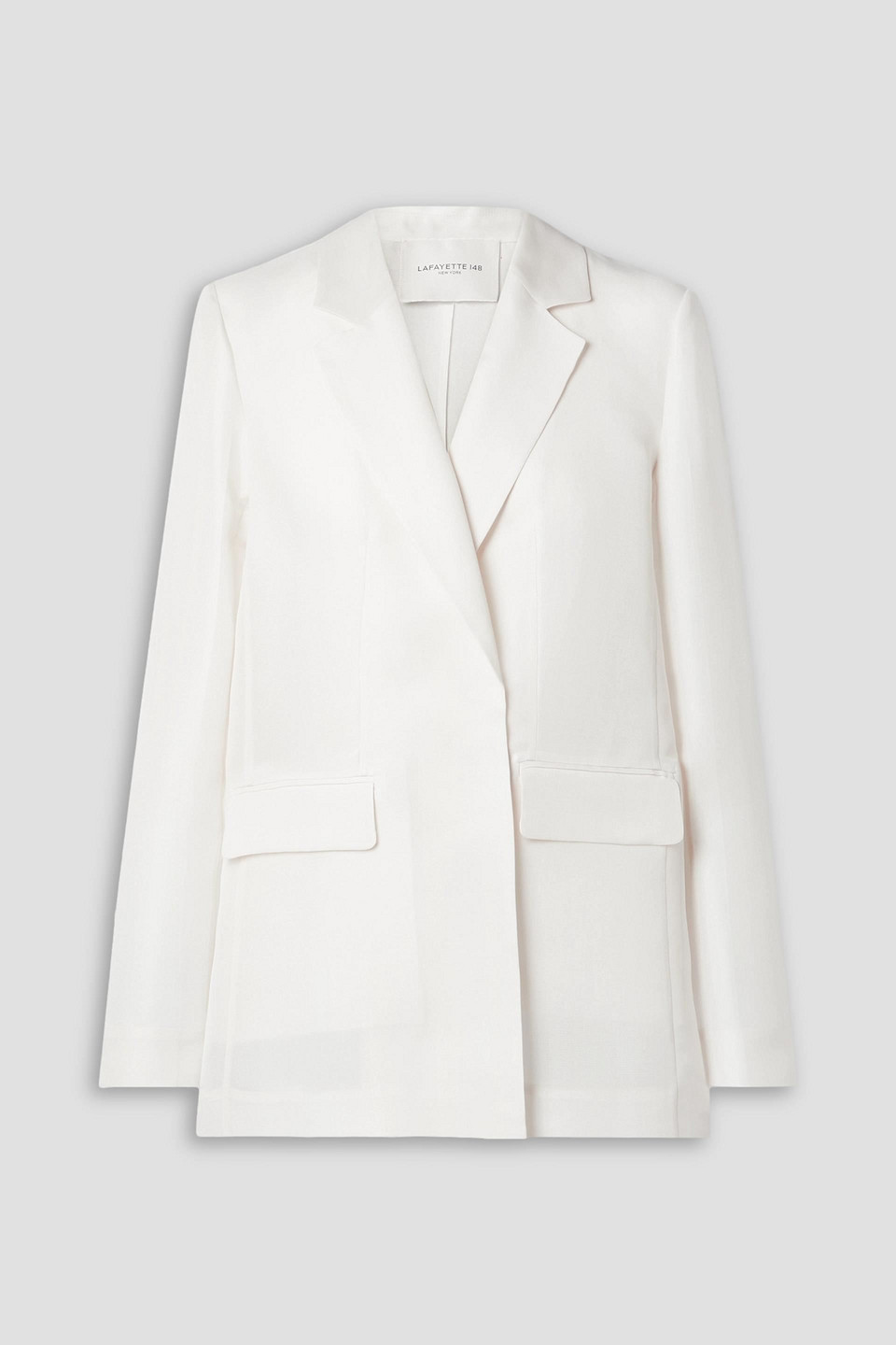 Silk-organza blazer