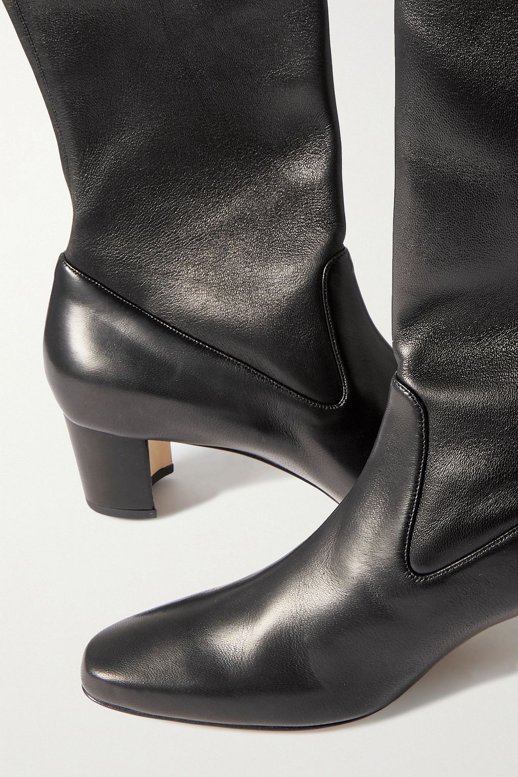 MANOLO BLAHNIK Giovannanu 50 leather over-the-knee boots