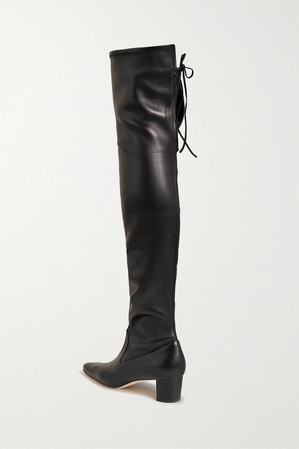 MANOLO BLAHNIK Giovannanu 50 leather over-the-knee boots