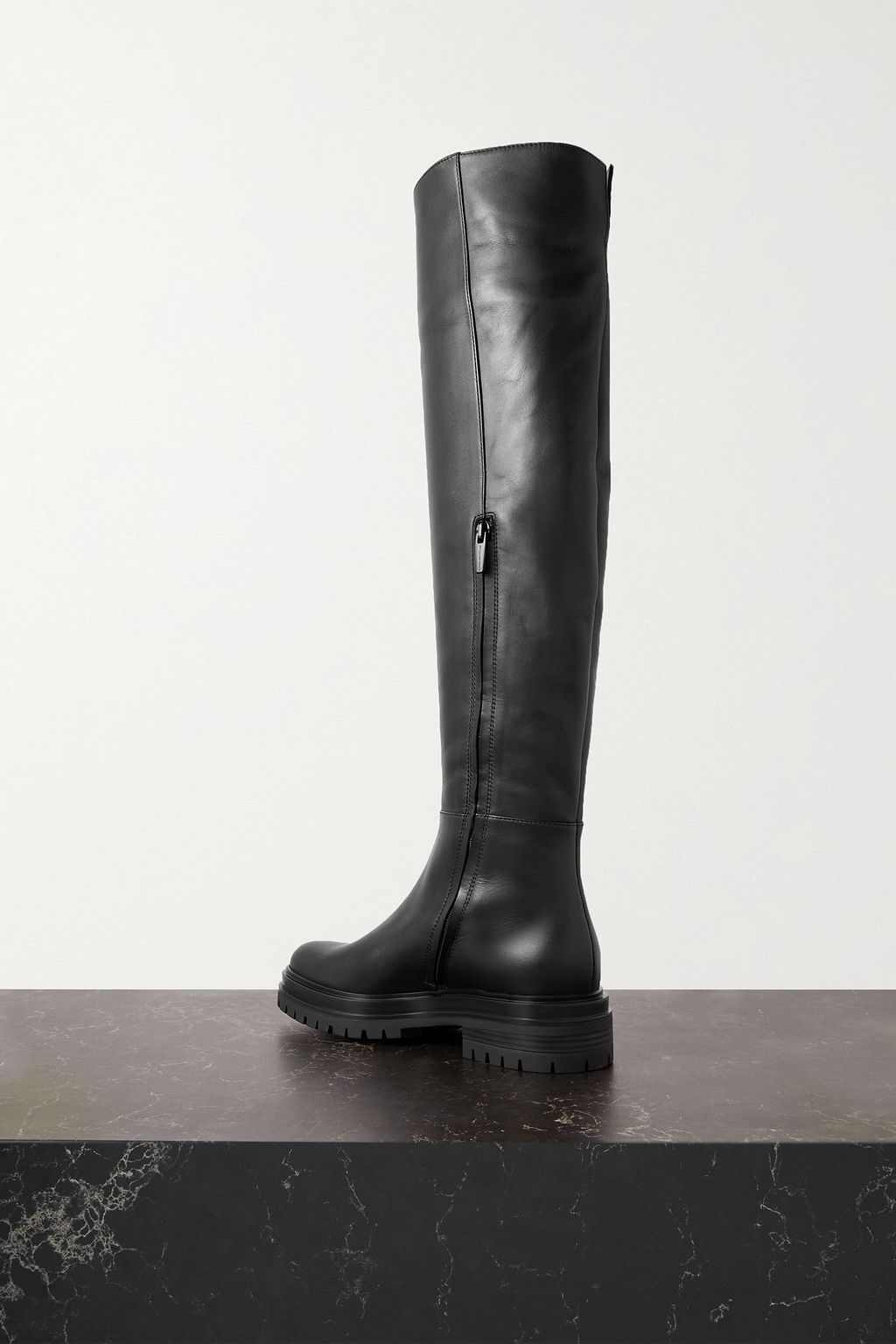 GIANVITO ROSSI 45 leather over-the-knee boots