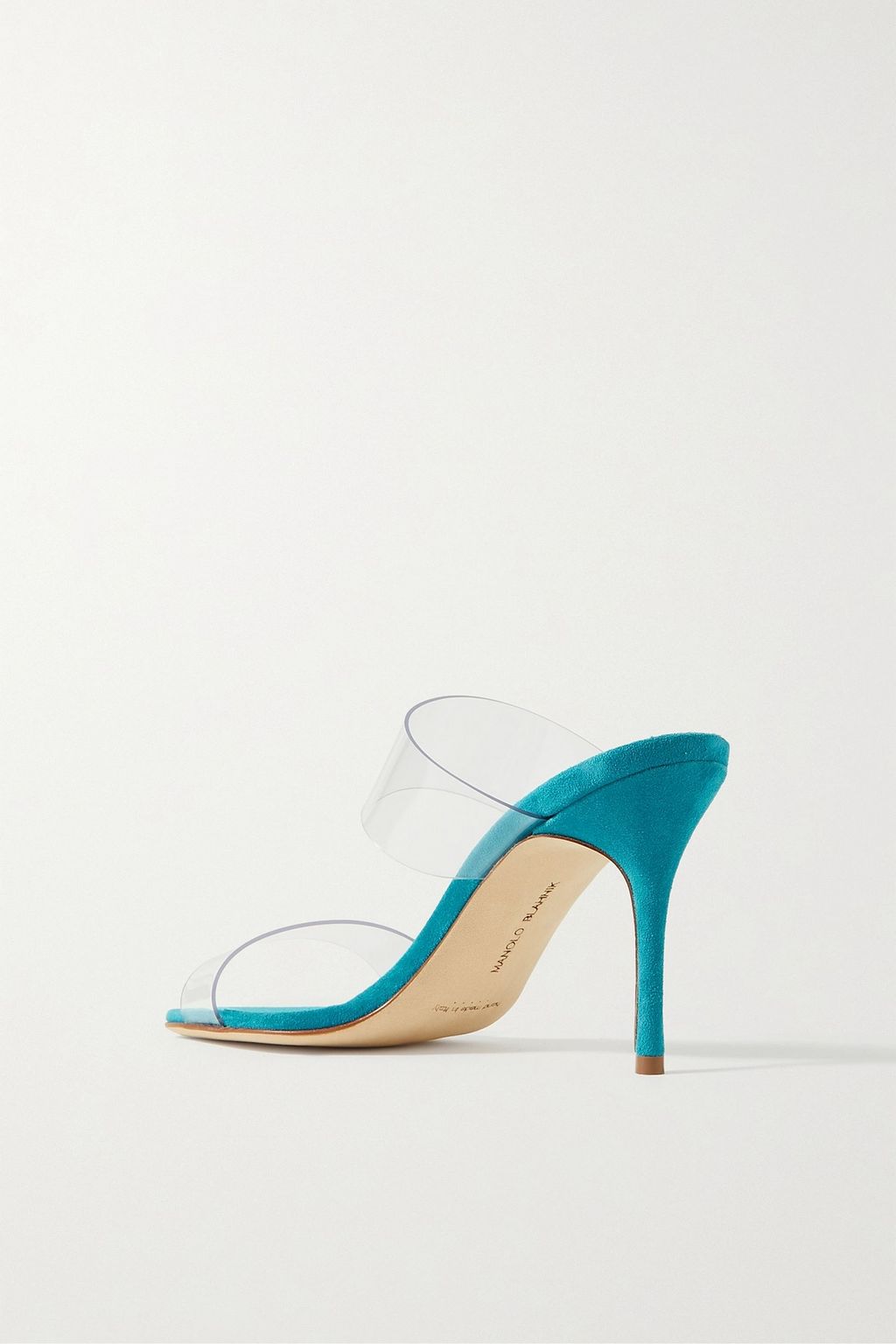 MANOLO BLAHNIK Scolto 90 PVC mules