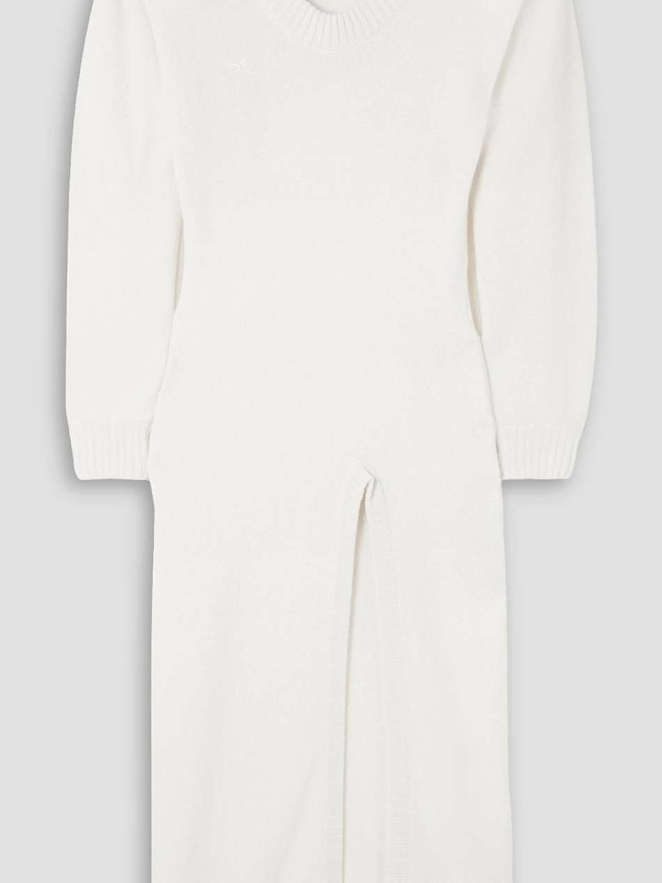 cashmere midi dress