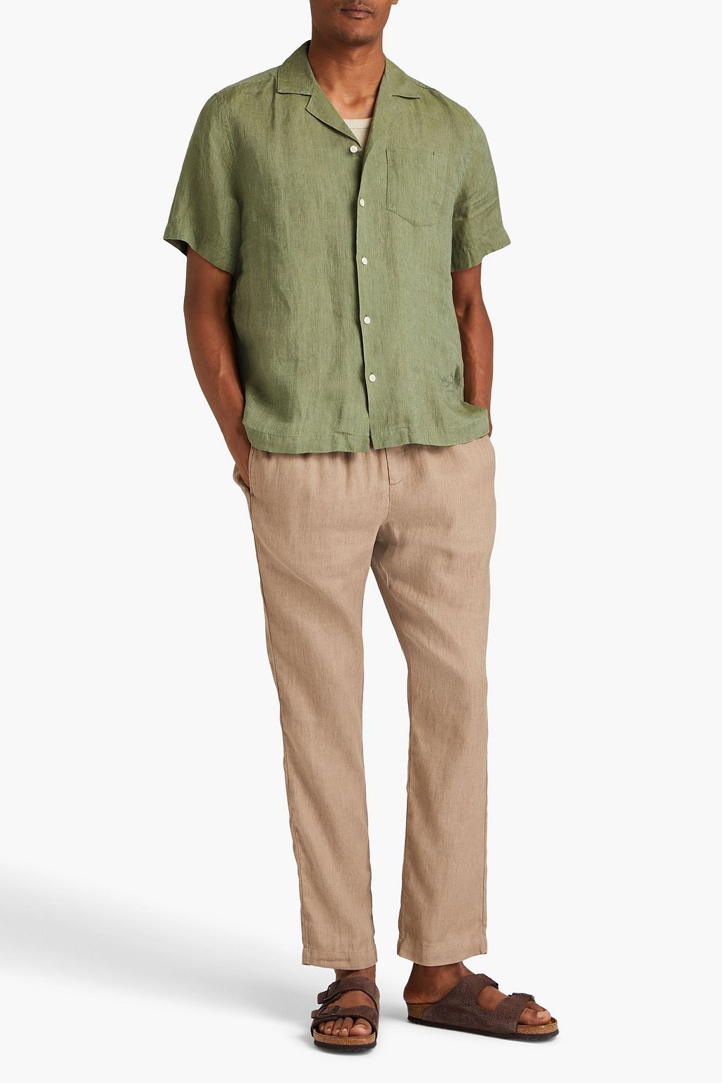 FRESCOBOL CARIOCA Angelo linen shirt
