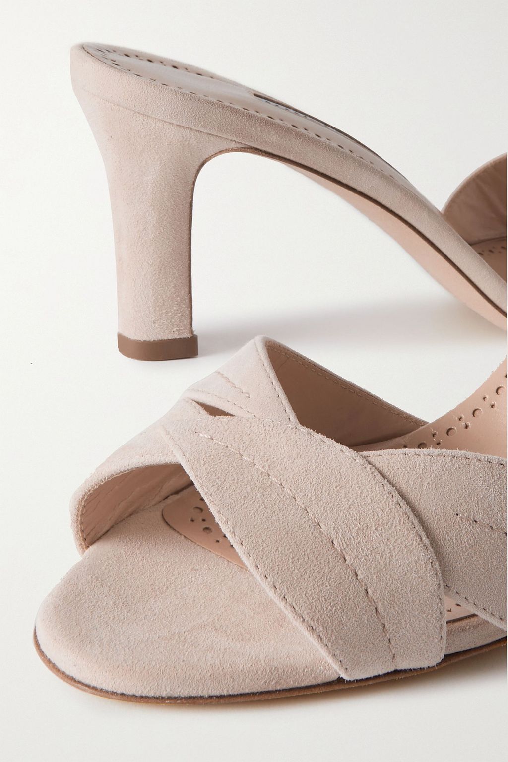 MANOLO BLAHNIK Siemu 70 suede sandals