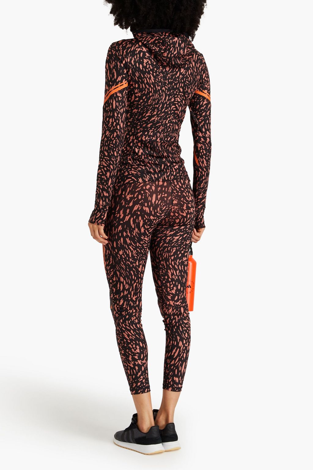 ADIDAS BY STELLA MCCARTNEY Printed stretch half-zip track jacket