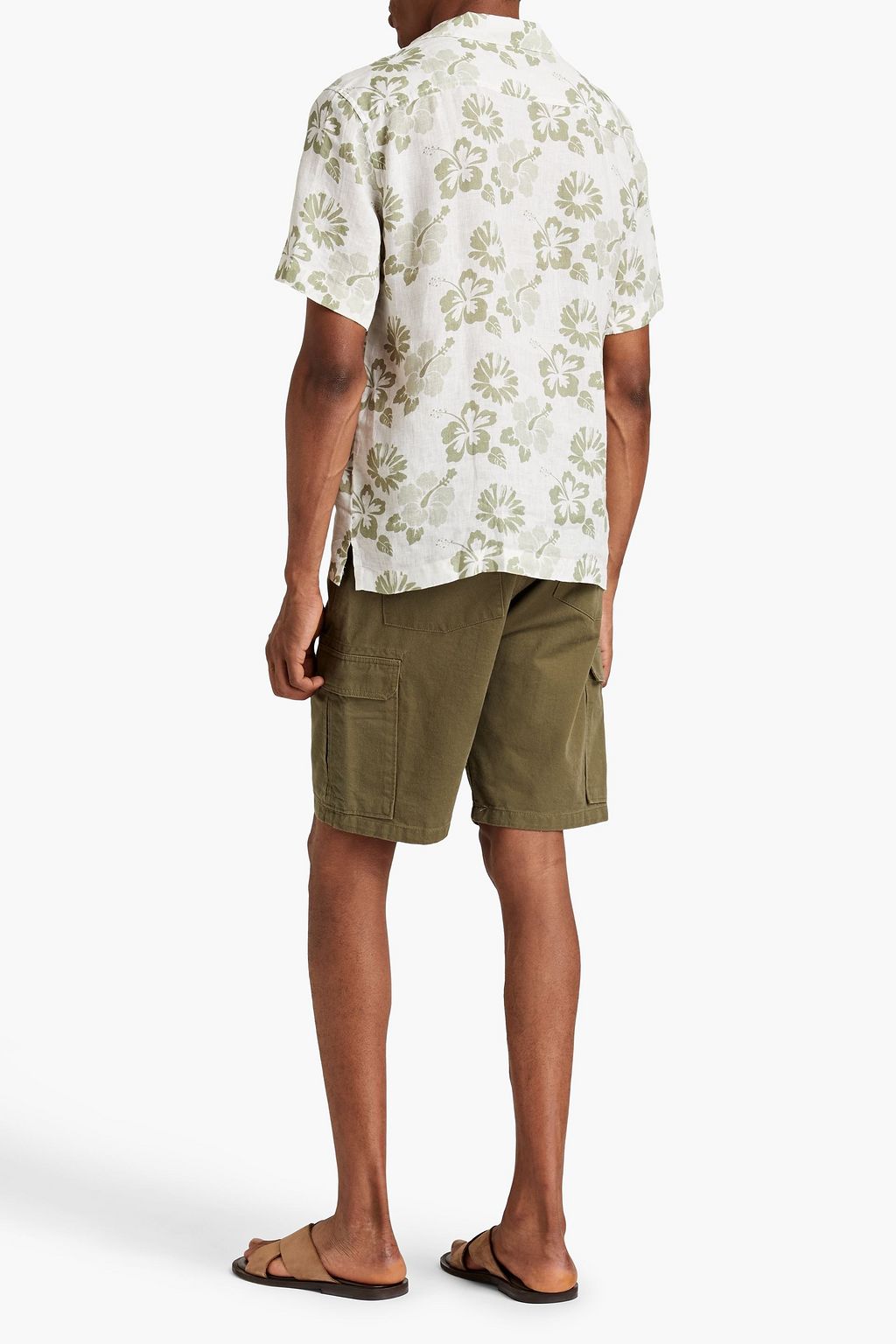 FRESCOBOL CARIOCA Roberto floral-print linen shirt