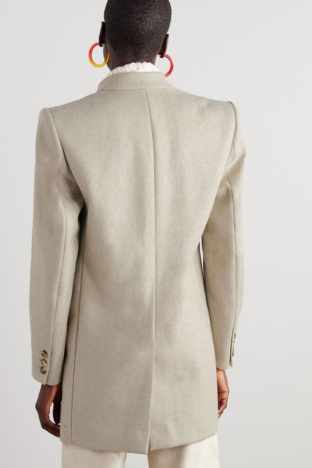 ISABEL MARANT Floyd double-breasted wool-felt blazer