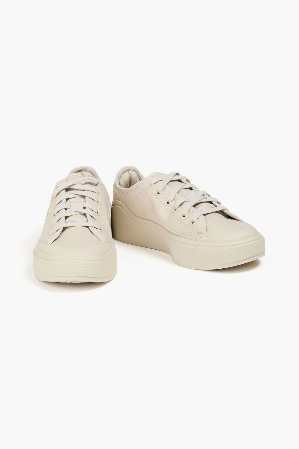 ADIDAS BY STELLA MCCARTNEY حذاء سنيكرز بنعل سميك من الكنفا مطبّع بطبعة شعار العلامة