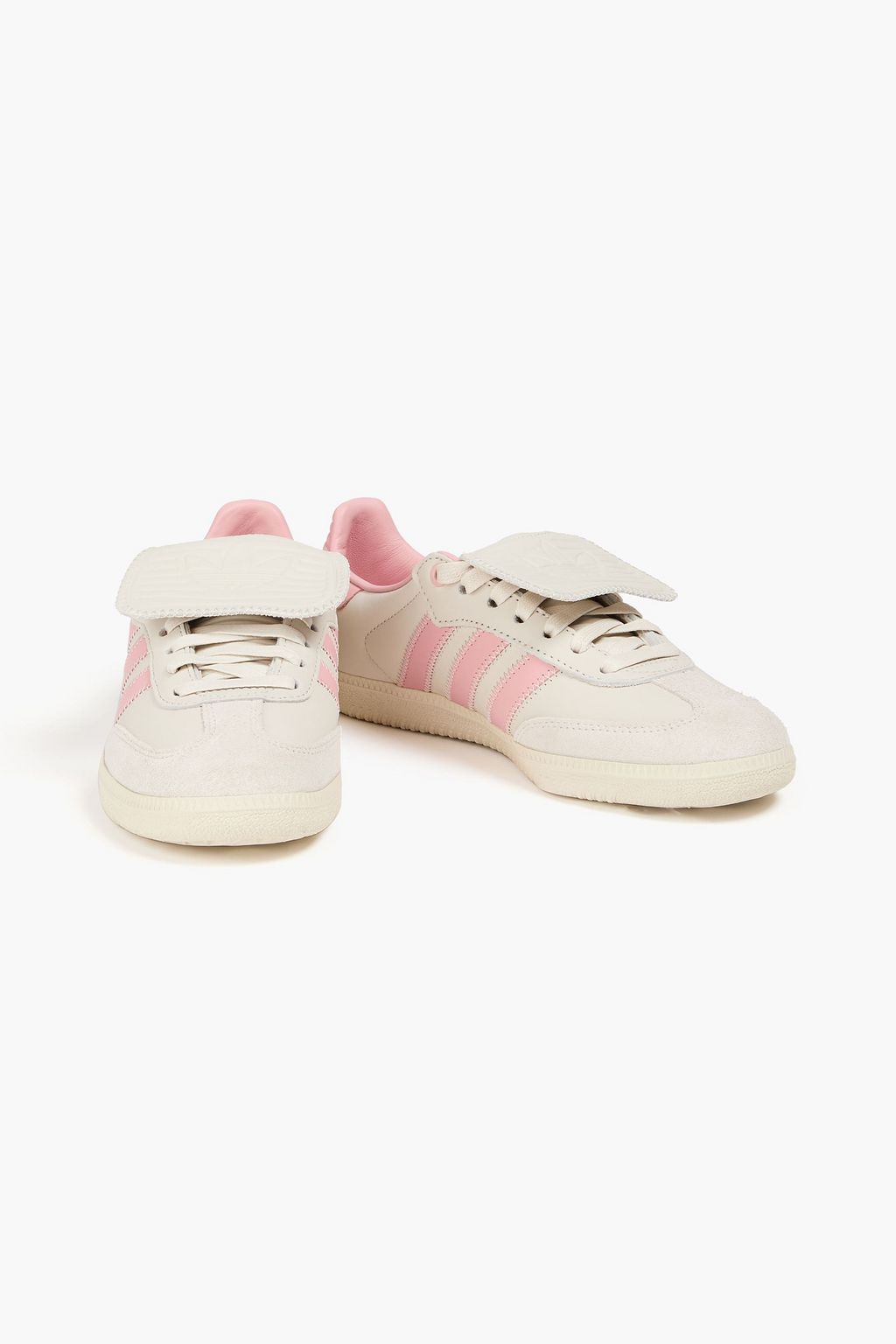 ADIDAS ORIGINALS 투톤 가죽 스니커즈