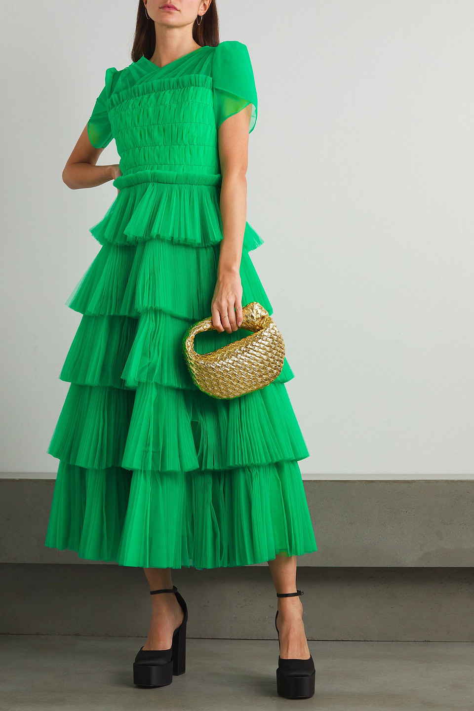 huishan zhang green dress Straps Mint Green Sequin Tight Mini Dress – Ohmollydress main image 1