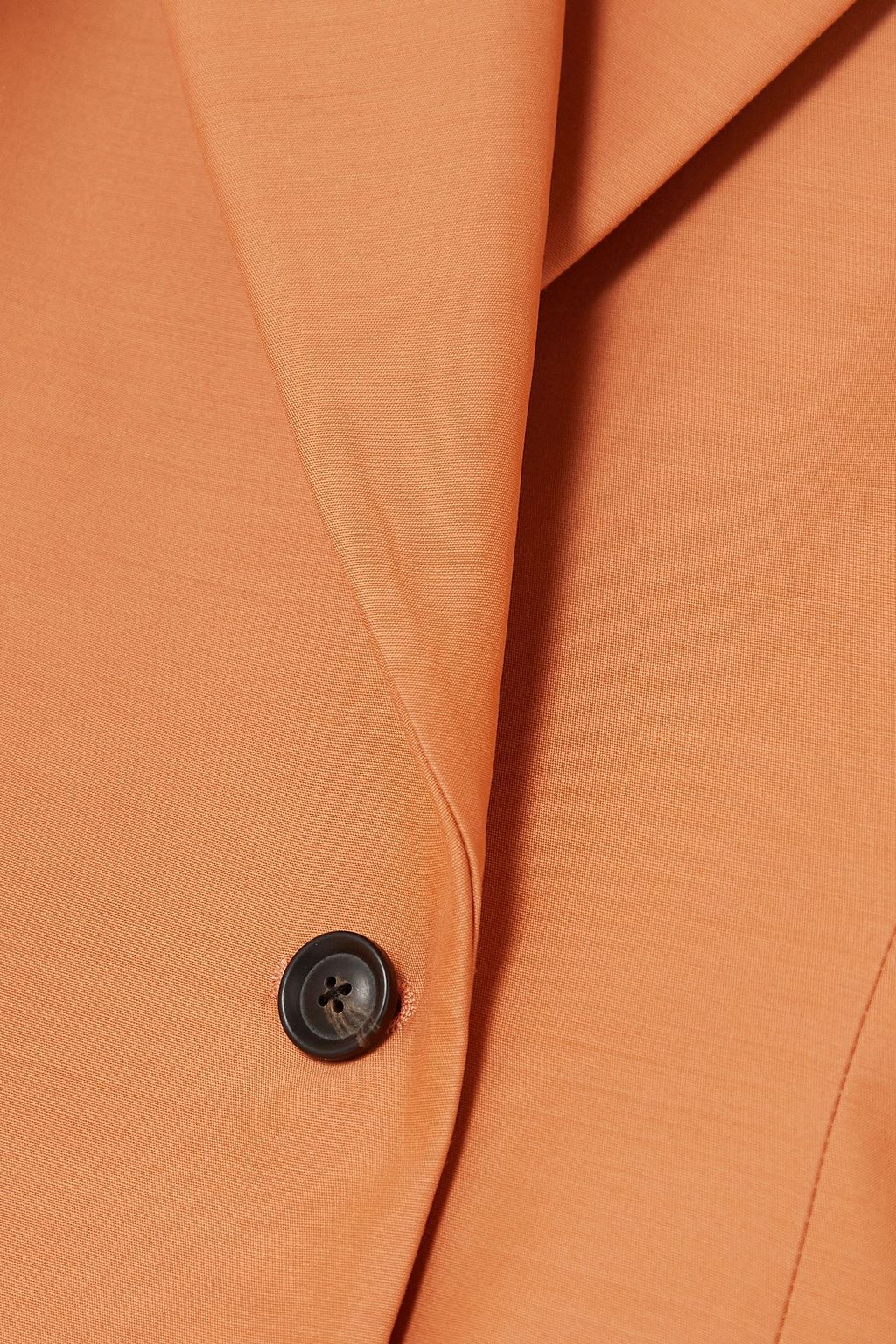INTERIOR The Fontaine wool and silk-blend blazer