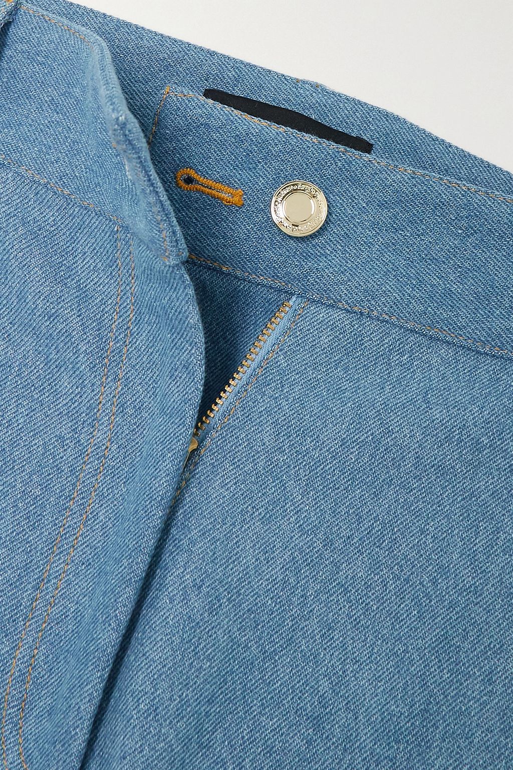 SERGIO HUDSON High-rise flared jeans