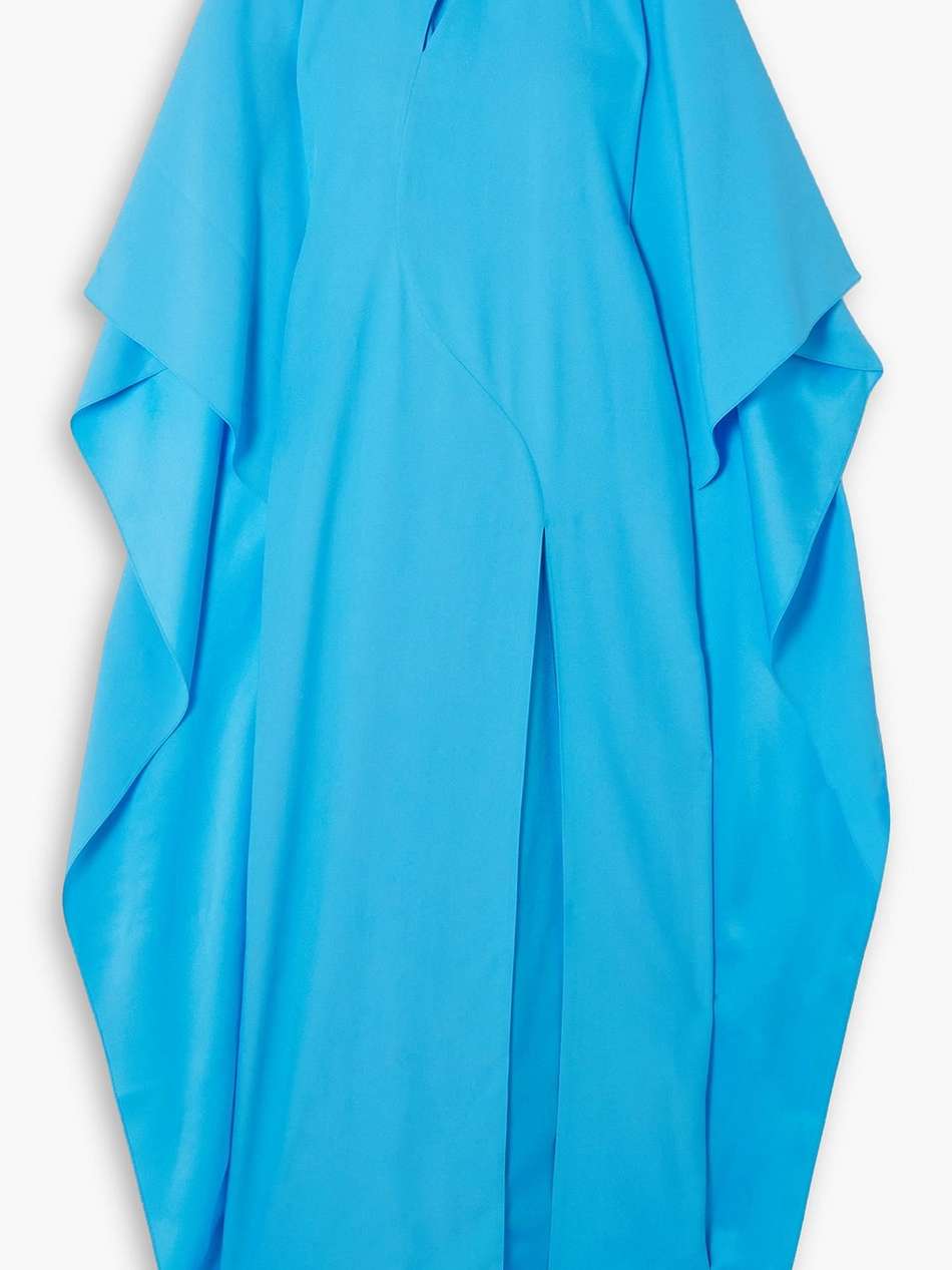 fantastica cutout crepe kaftan