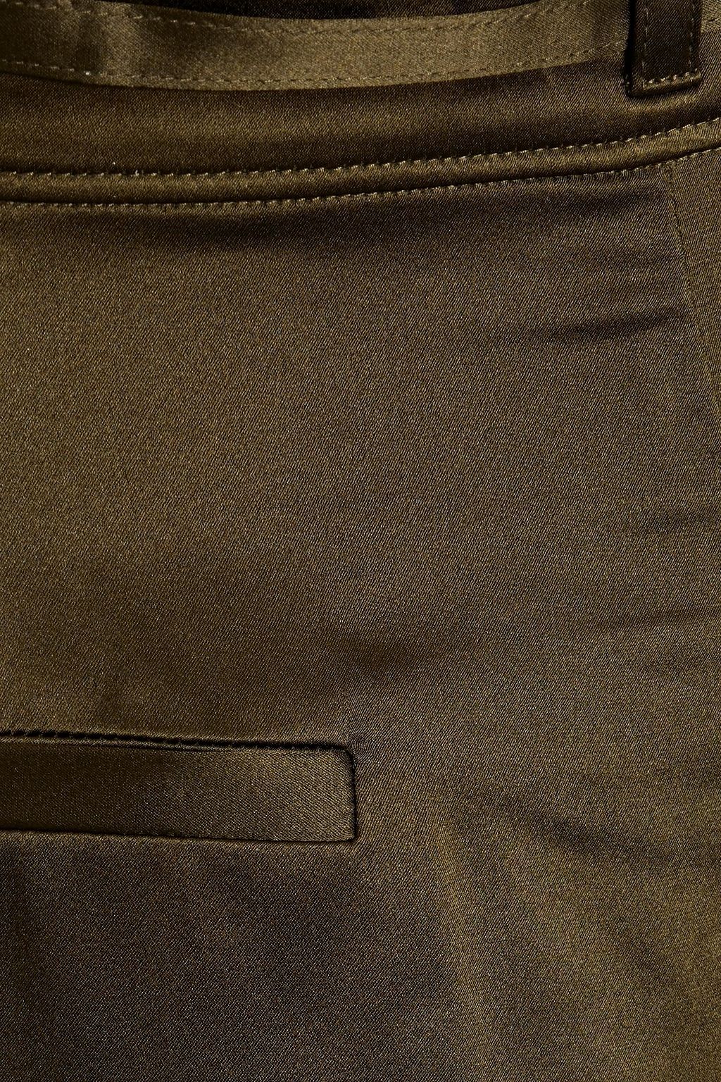 FRAME Silk-satin wide-leg pants