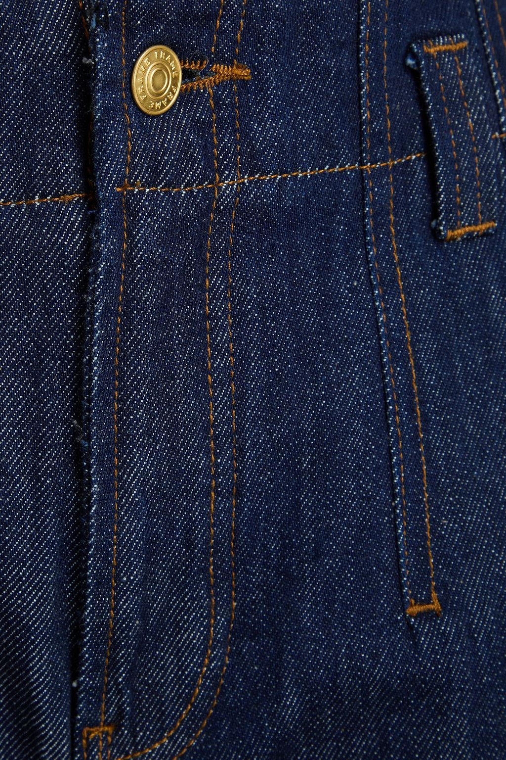 FRAME High-rise wide-leg jeans